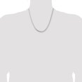 thumbnail image 3 of Auriga Fine Jewelry 925 Sterling Silver 3.5 mm 6-sided Oval Snake Chain Necklace for Women 20", 3 of 6