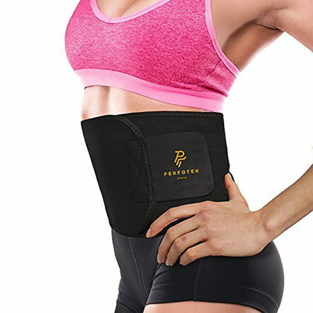 Exercise Waist Trimmer Belt Wrap Stomach Slimming Fat Burn Weight Loss