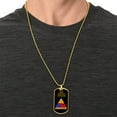 thumbnail image 4 of Awesome Dog Tag for 2nd Armored division - Graphic Military Dog Tag Necklace (Optional Personalized Engraving), 4 of 5