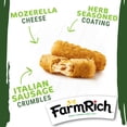 thumbnail image 3 of Farm Rich Breaded Mozzarella Sticks with Italian Sausage, 14oz (Frozen Snacks and Appetizers), 3 of 15