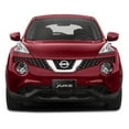 thumbnail image 4 of Nissan Juke 3D Silver Brush Metal Look Logo Black Stainless Steel License Plate, 4 of 5