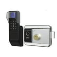 thumbnail image 1 of Door Lock, Waterproof Tuya Smart Door Lock Digital Password Double-sided Fingerprint Electronic Rim Lock For Outdoor Iron Gate Door ,Easy to Install, 1 of 7
