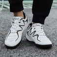thumbnail image 2 of Rokment Couples Running Walking Tennis Shoes for Women Men Unisex Breathable Mesh Basketball Volleyball Badminton Training Sneakers Black Size 9, 2 of 7