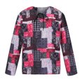 thumbnail image 4 of Blusa superior con cordón de manga larga estampada cómoda informal de moda para hombre Pompotops  oipoqjl34862, 4 of 8