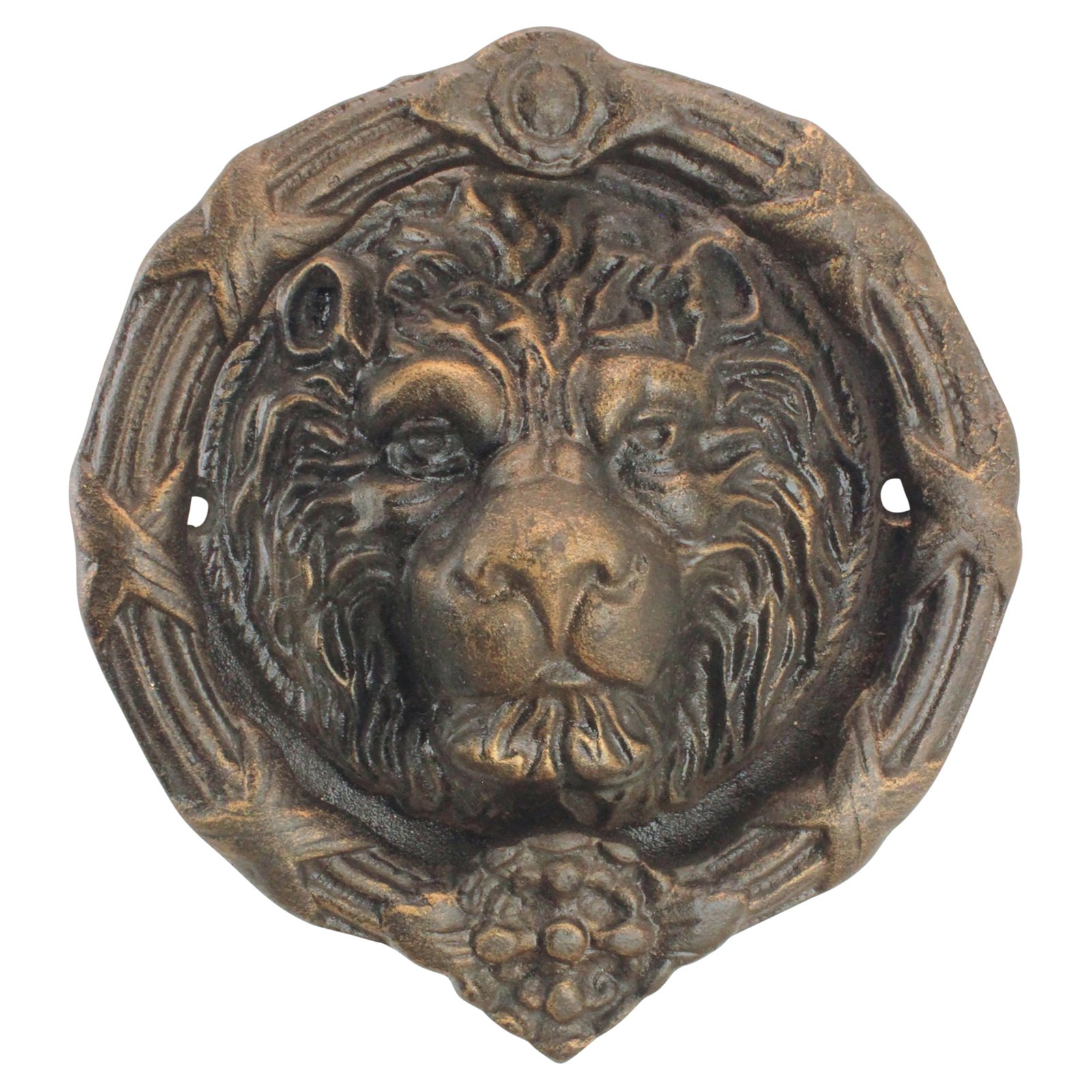 Design Toscano Pride of the Lions Foundry Cast Iron Lion Door Knocker - image 4 of 6