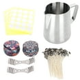 thumbnail image 1 of Wax Making Set,Candle Supplies Kit Wick DIY Accessory Candle Supplies Kit Extended Durability, 1 of 8