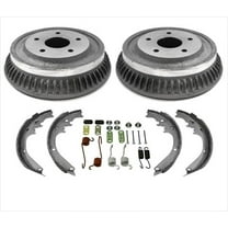 For 94-99 Dodge Ram 1500 Pick Up Brake Drums Rear Brake Shoes Brake Springs 4Pc