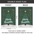 thumbnail image 4 of Holiday Xmas Forest Rustic Farmhouse Garden Flag Double Sided Yard Flags for Garden Lawn Indoor Autumn Thanksgiving Christmas 12.5x18inch, 4 of 4