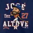 thumbnail image 4 of Men's Fanatics Jose Altuve Navy Houston Astros Hometown Caricature T-Shirt, 4 of 4