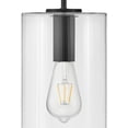 thumbnail image 3 of 83377BK Lark Lane - 10W 1 LED Pendant-15.75 Inches Tall and 7 Inches Wide-Black Finish, 3 of 13