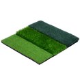 thumbnail image 1 of GoSports Tri-Turf XL 24 Inch Indoor Outdoor Weighted Golf Practice Hitting Mat, 1 of 7