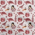 thumbnail image 1 of oneOone Polyester Spandex Dark Rose Brown Fabric Earth Fabric For Sewing Printed Craft Fabric By The Yard 56 Inch Wide, 1 of 4