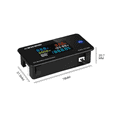 thumbnail image 2 of 3X KEWEISI DC 0-200V Voltmeter Ammeter KWS Meter LED Digital DC Wattmeter Electric Meter,10A, 2 of 7