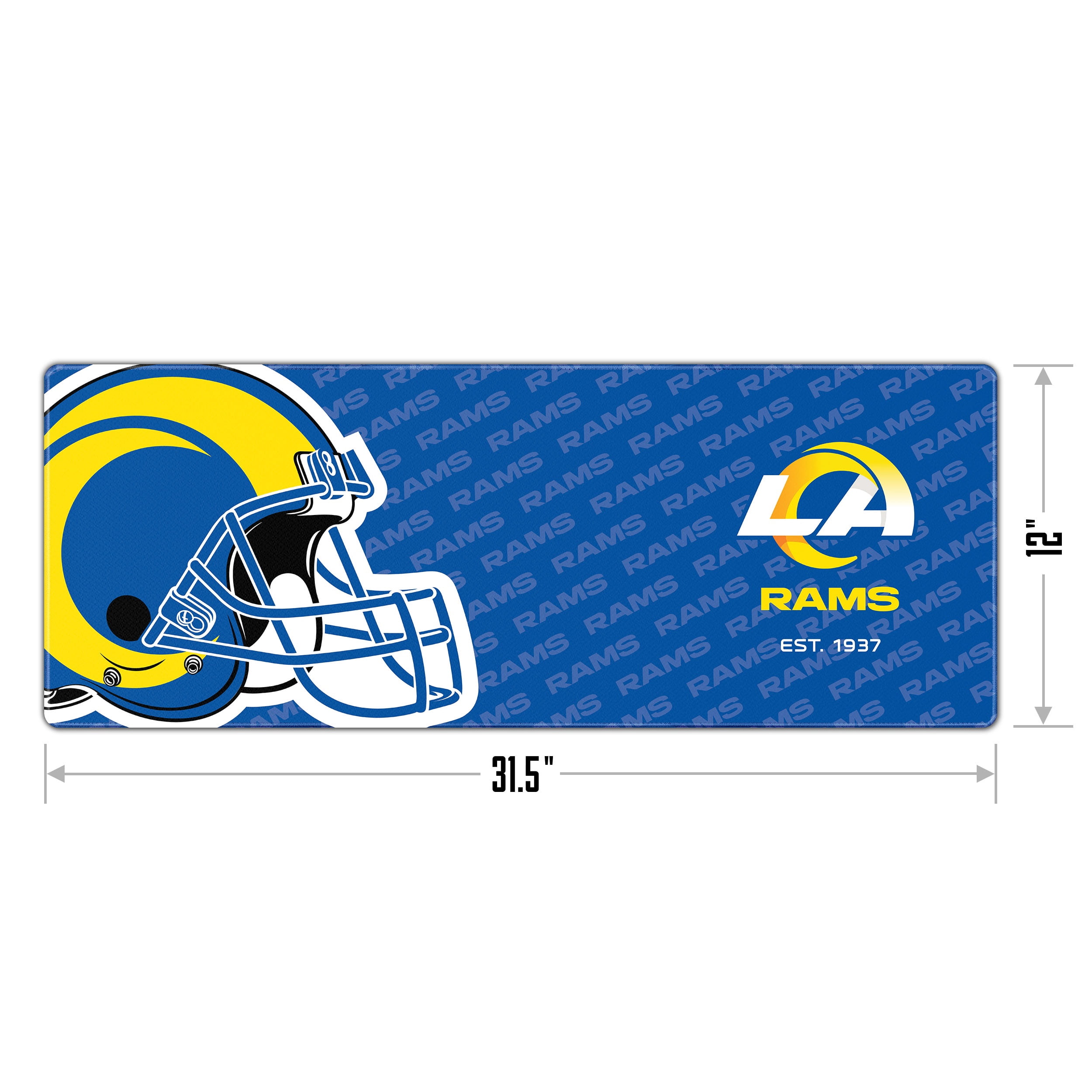 Los Angeles Rams Logo Series Desk Pad SMU