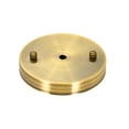 thumbnail image 4 of Uxcell 120mm 4.7inch Light Canopy Kit Ceiling Pendant Plate Gold Bronze 3 Pack, 4 of 5