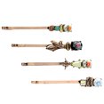 thumbnail image 4 of Bangcool 4PCS Bobby Pin Mode Créatif Rétro Fleur Cheveux Clip Épingle à Cheveux pour Femmes Filles, 4 of 10