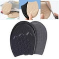 thumbnail image 1 of Almohadillas metatarsianas de 2 piezas, insertos de zapatos reutilizables, cojines de bola de pie todo el Ronda negra Colcomx Cojín de antepié, 1 of 6