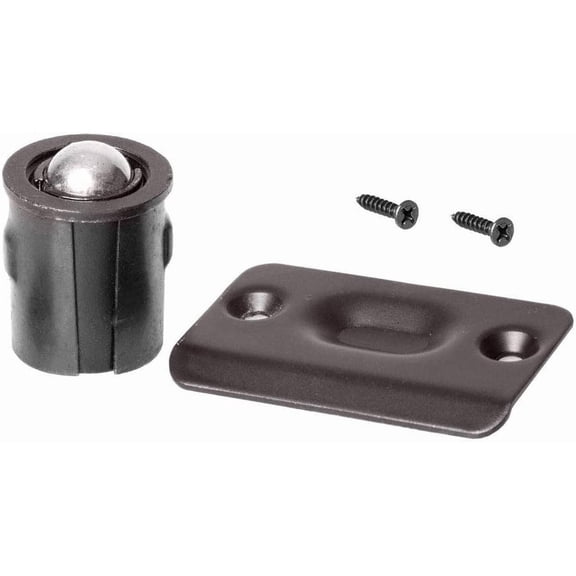 Oil Rubbed Bronze Door Drive-in Ball Catch ORB with Strike Plate Quality