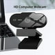 thumbnail image 2 of 2X Cámara Web 1080P Mini PC Cámara USB Cámara 1080P Cámara Web Profesional HD con Micrófono para Computadora Transmisión de Juegos de Oficina, 2 of 5