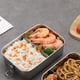thumbnail image 3 of Lonchera Bento de Acero Inoxidable, Lonchera Metálica, Contenedores para Almacenar Alimentos con Cierres, Loncheras para el Trabajo y la Escuela, 3 of 5