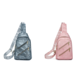 thumbnail image 1 of Bolso Pecho Vintage para Mujer Con Correa Ancha Diario () Azul, 1 of 9