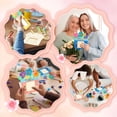 thumbnail image 5 of 12 Pcs Mother's Day Wood Picture Frames Color Your Own Mothers Day Crafts DIY Coloring Flower Photo Frame for Mom Gift Classroom Tabletop Home Decor(Daisy), 5 of 7