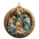 thumbnail image 3 of Adorno navideño redondo de acrílico para árbol de Navidad | Decoración navideña colgante con diseño en relieve 3D | Accesorio decorativo para el árbol de Navidad del hogar, 3 of 5