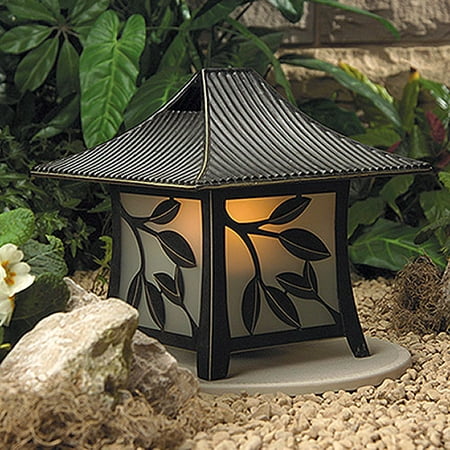 Leaf Design Candle Lantern, Large