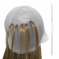 thumbnail image 1 of Minnieouse Casquillos blancos seguros y no tóxicos del punto culminante del silicón para el color del pelo fácil durable y reutilizable Cuidado del cabello, 1 of 6