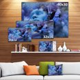 thumbnail image 3 of Jeu de Rêve Femme Dormant - Impression d'Art Mural Abstrait sur Toile, 3 of 4