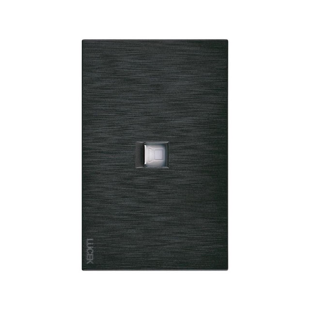 Placa Con Conexión A Módem/Internet Lucek Línea Flat negro