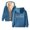 Blue, variant on Yuhangmm Womens Hoodies Pullover Fashion Casual Print Hooded Sweatshirt Soft Pullover with Pocket for Comfortable Relaxed Style with Trendy Print Blue XXXL