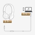 thumbnail image 3 of Audio Cable 2.5mm Replacement 140cm for QC25 35 35II Lightweight Black, 3 of 7