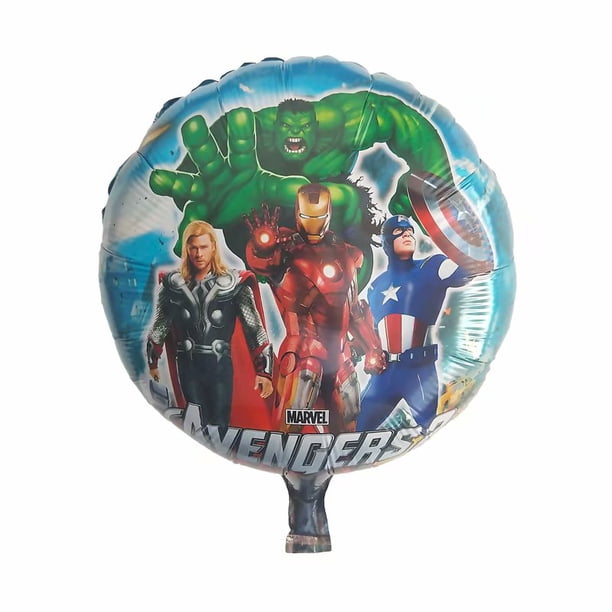 1pcs 18 Pulgadas Marvel Capitán América Spiderman Videojuego Globos De Papel De Aluminio Decoración De Fiesta De Cumpleaños Juguete Para Niños