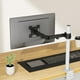 thumbnail image 3 of Brazo de Monitor Ajustable WALI Negro con Soporte VESA, 3 of 6