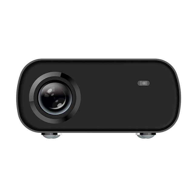 Cateissary Proyector Foqucy GX100 compatible con USB TF tarjeta reproductor multimedia hogar 16:9 Control remoto proyección Oficina Video película Electrónica Negro Enchufe de EE. UU.