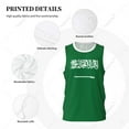 thumbnail image 4 of Saudi Arabia Flag Men Basketball Sports Jersey Running Fitness Multifunction Sleeveless tshirt Exclusive Custom Name Nunber, 4 of 8
