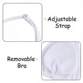 thumbnail image 4 of Girls Swimsuits with Cover Up Skirt 3 Piece Halter Triangle Bathing Suits Bikini Set for Size 5-13, 4 of 7
