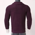 thumbnail image 4 of Dpytoraw Men's Casual Sweater Pullover Long Sleeve High Collar Slim Knit Sweater, 4 of 4