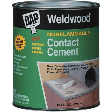 Dap 25330 1 Pint Natural Weldwoodￂﾮ Nonflammable Contact Cement