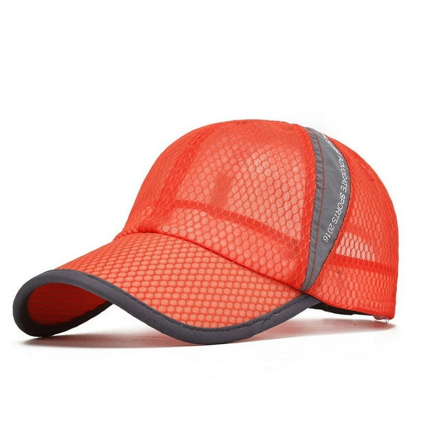 Gorra de béisbol de red completa transpirable neutra, gorra para correr de secado rápido, gorra liviana para deportes de agua fría, gorra puntiaguda, gorra de protección solar y sombrilla de verano,