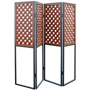 20 in. x 72 in. Spa Privacy Screen in Mahogany