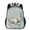Bronze, variant on Adult Mermaid Travel Backpack, Casual Daypack with Adjustable Shoulder Straps, Mermaid Tail Laptop Backpack