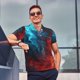 thumbnail image 4 of Fotbe Red And Blue Fire Camiseta Polo de Golf para Hombre con Estampado – Camisa Deportiva Transpirable con Cuello Abotonado-XX-Large, 4 of 6