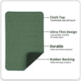 Bath Mat Ultra Thin Bathroom Rugs Rubber Mats For No Slip Quick Dry ...