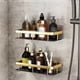 thumbnail image 3 of Bathroom Wall Mount Shelf Rack for Shampoo and Makeup Storage Easy Installation, 3 of 5