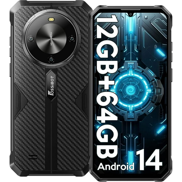 Smartphone Fossibot F105 Android 14 8 GB RAM 64 GB ROM 10300 mAh