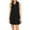 Black, variant on Diufon Summer Dresses for Women Lapel Collar Sleeveless Button Dress Solid Color A-Line Dress