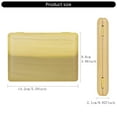 thumbnail image 5 of Protective Bassoon Reed Case Holds 6 Reed Walnut Wood With Secure Wall Hook, 5 of 16