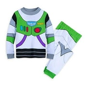Disney Buzz Lightyear Costume PJ PALS for Boys Size 4 Multi